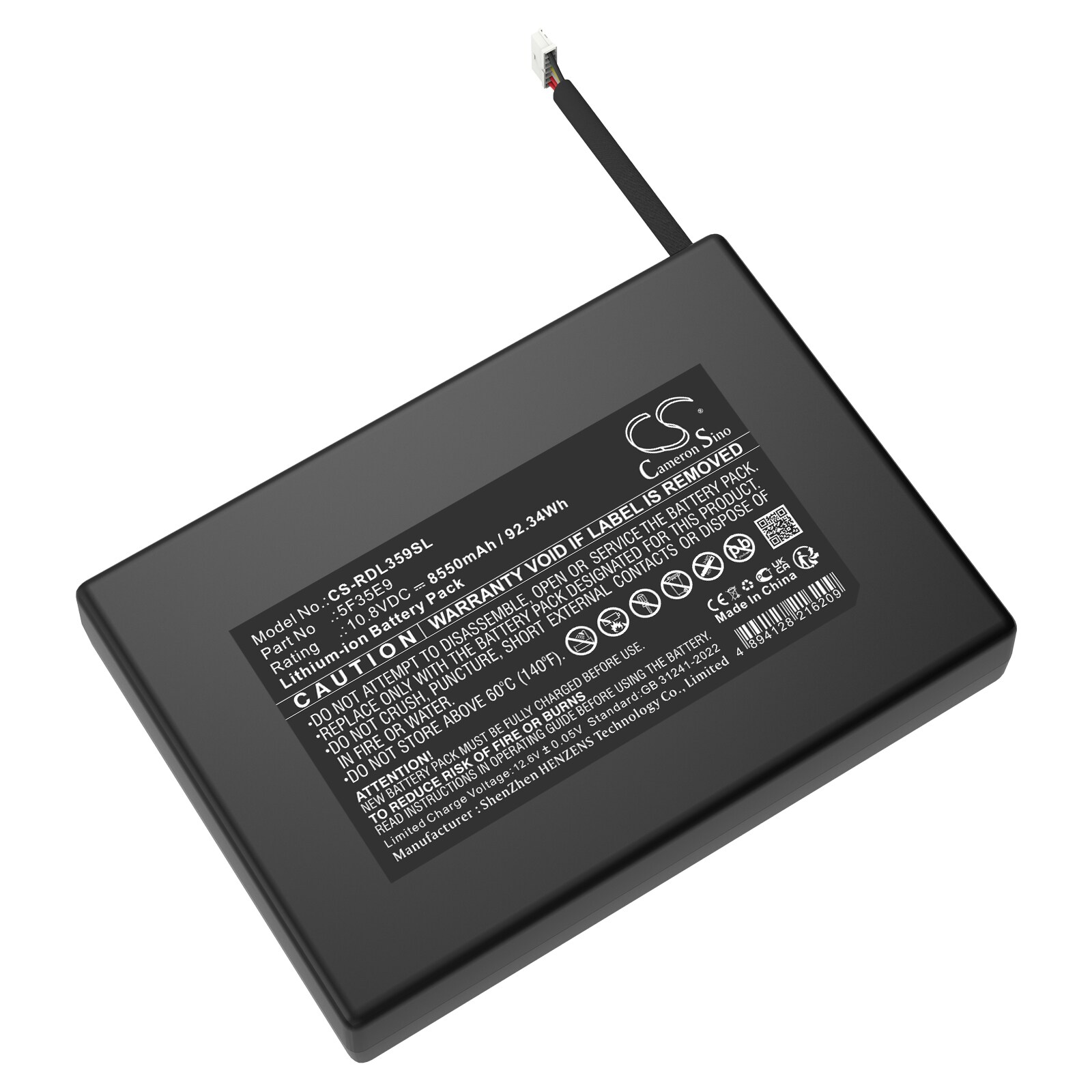 Akku Kodin tornikameraan Ring Ring -virtalähteeseen