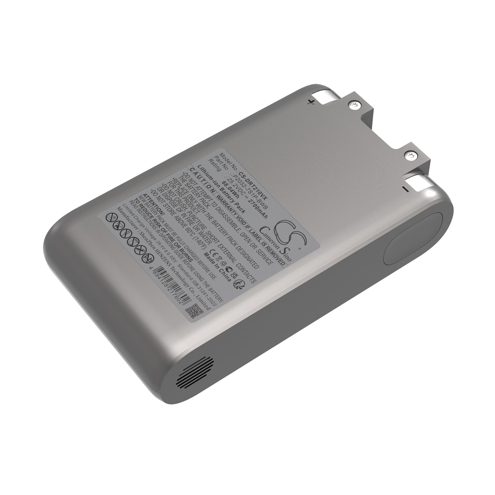 Akku Tyhjiö akkuun Dreame T20 Pro, T20 Pro johdoton pölynimuri