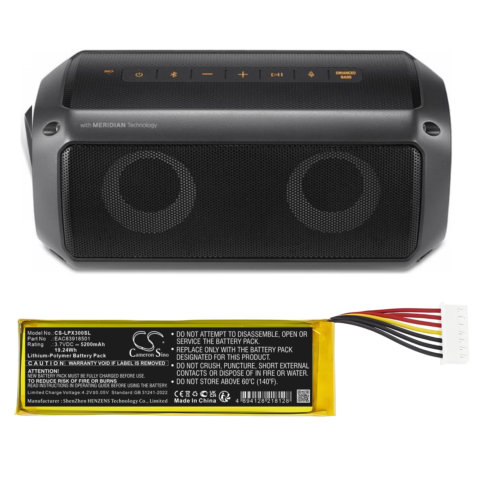 Akku Puhujalle hintaan LG PK3, PK3-N, PK3-N.ABRALLK