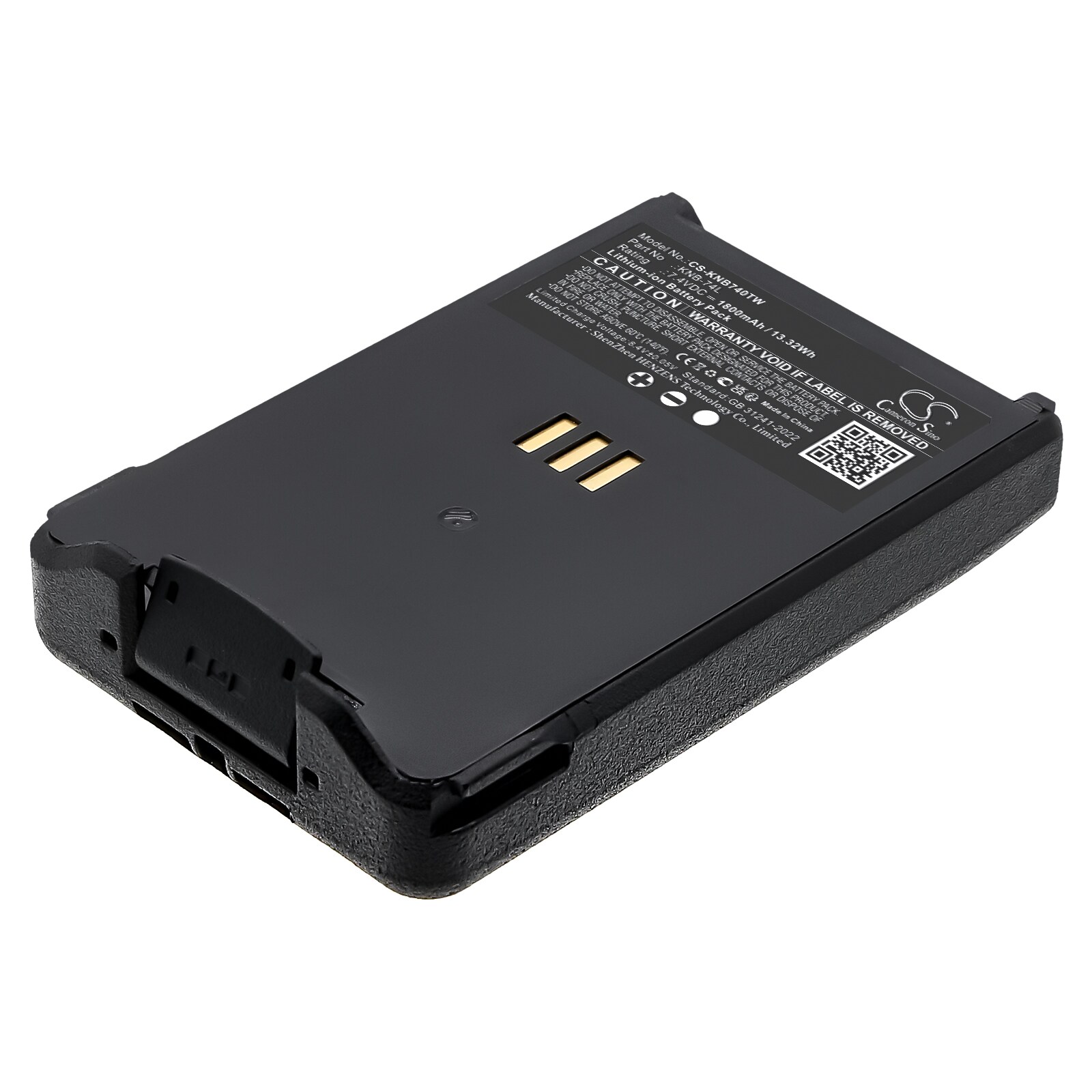 Akku Kaksisuuntainen radio Kenwood TH-D74, TH-D74A, TH-D74E jne. varten.