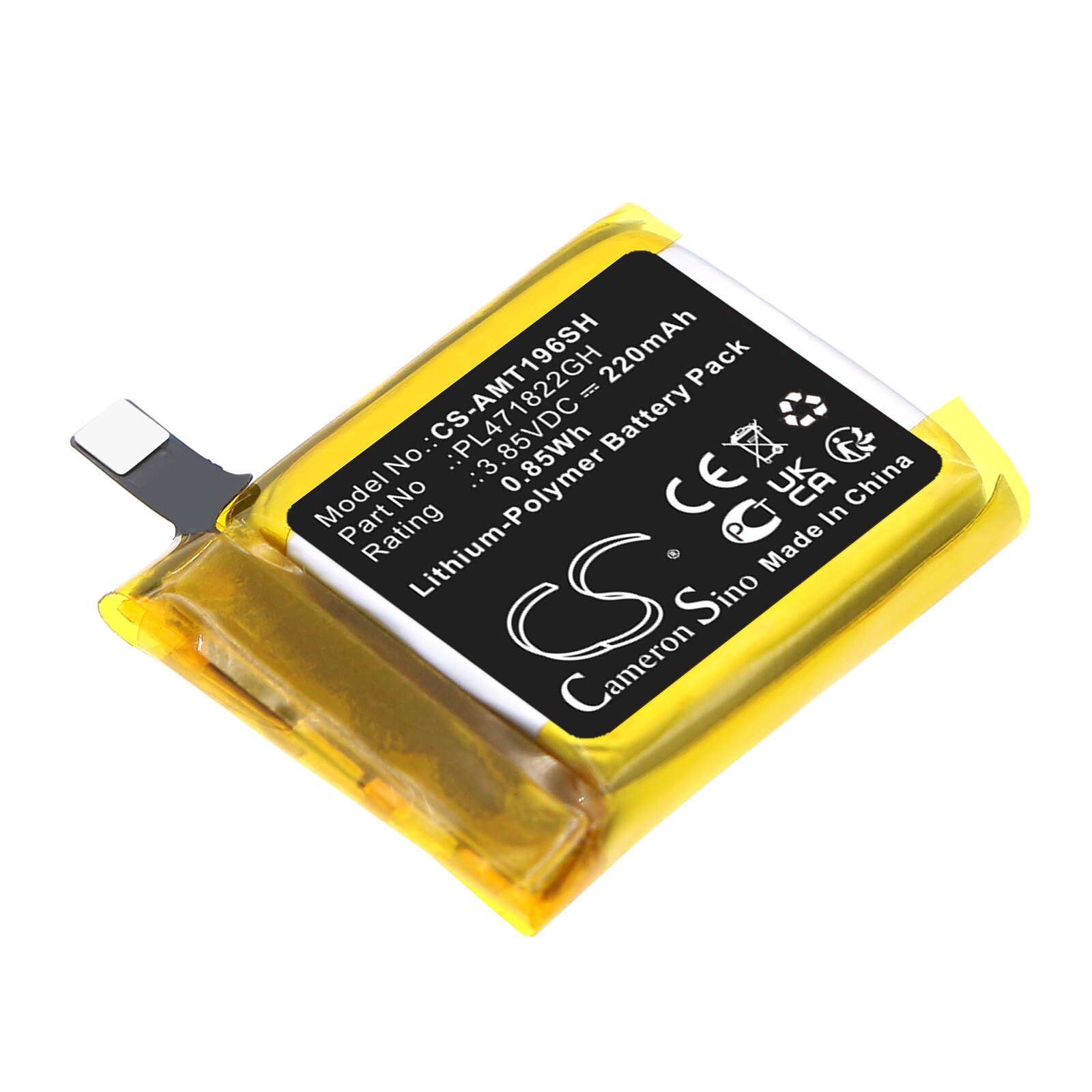 Akku Älykello Amazfit A1969, GTS 2E, GTS2E, Amazfit A1969, GTS2E, GTS2E, Älykello