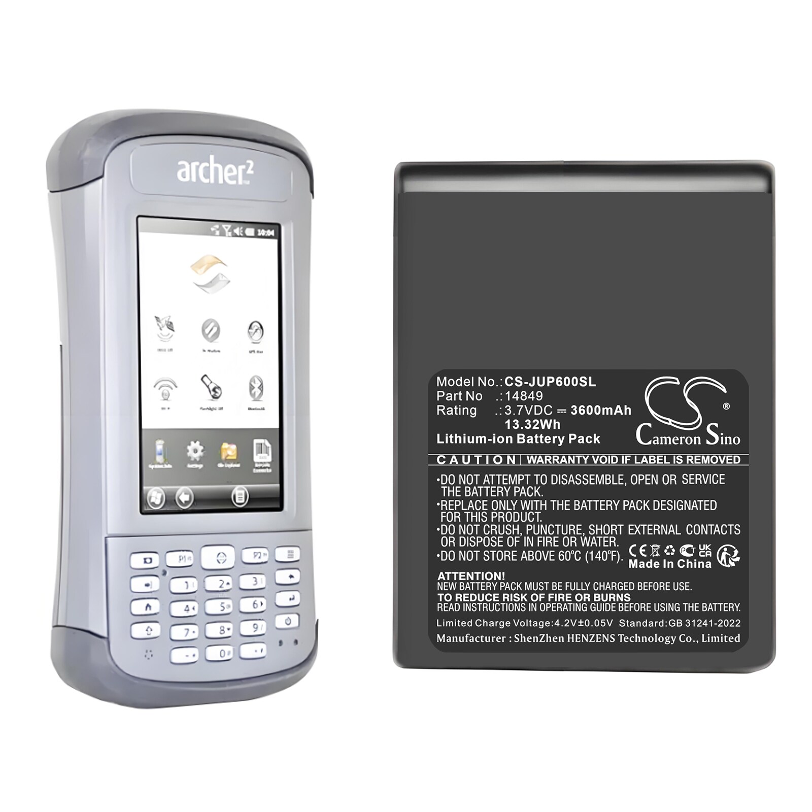 Akku tutkimus, testi, Laitteet Juniper Archer, Archer 2, Archer Field PC jne. varten.