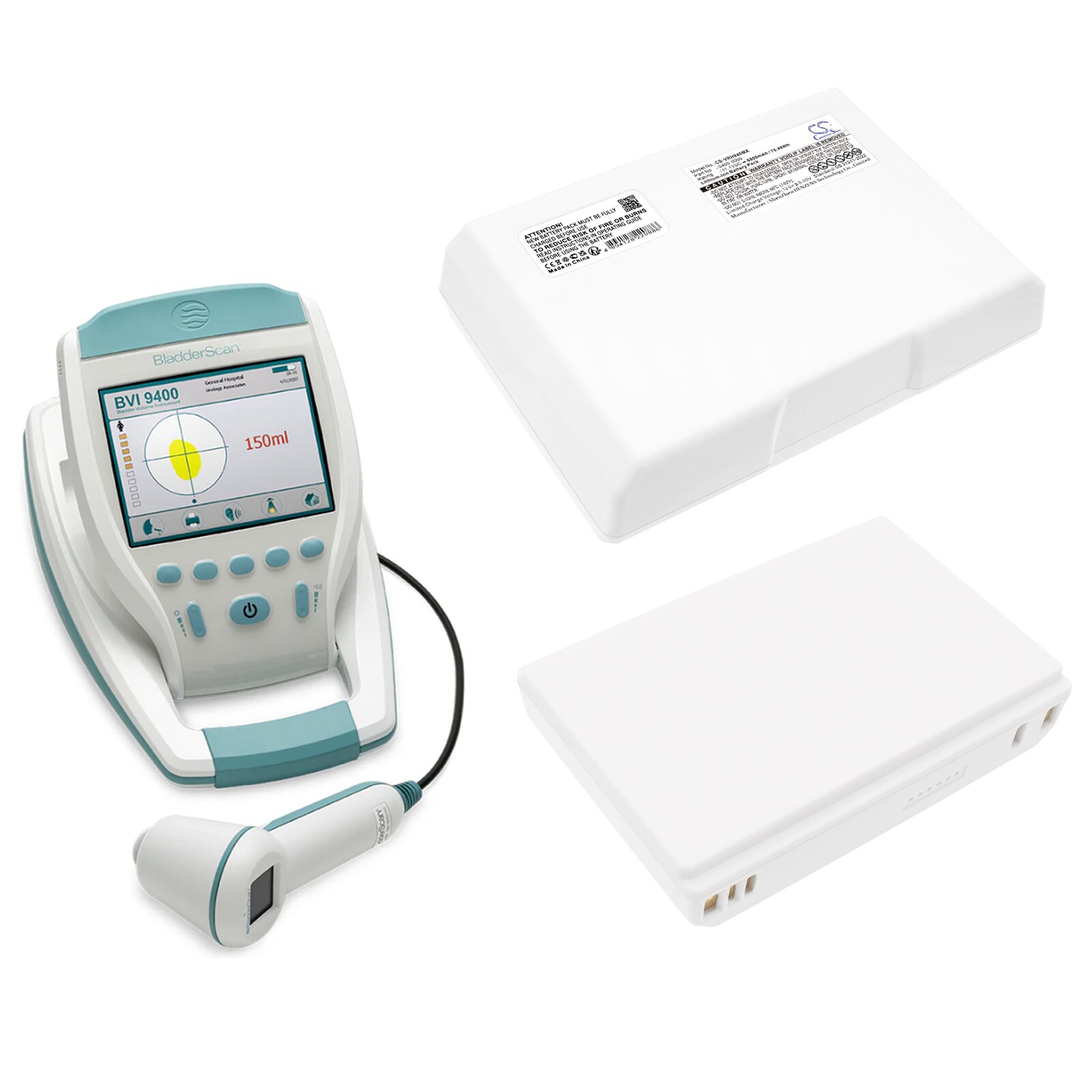 Paristo Lääketieteellinen Verathon 9400 Bladderscaniin, BVI 9400:een