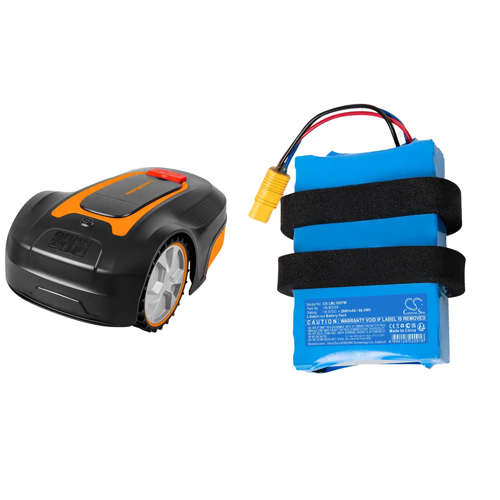 Akku Ruohonleikkurit LawnMaster L10, L12 -laitteille