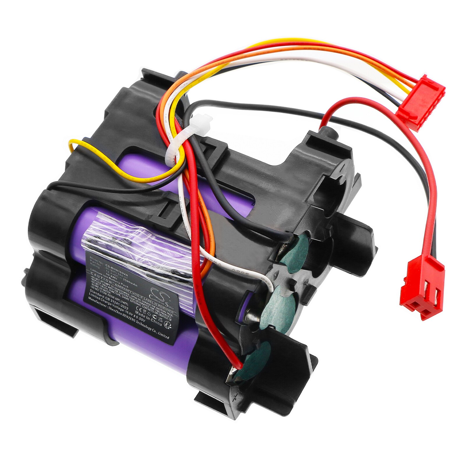 Akku Tyhjiö varten Bosch BHN16L, BHN16L/04, Move 16V