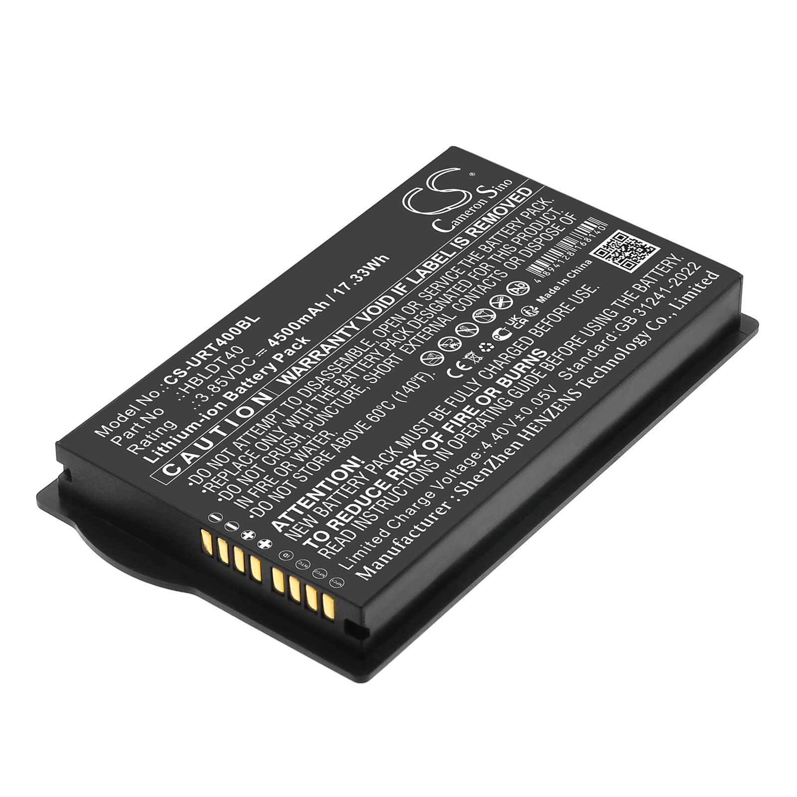 Akku Viivakoodin skanneriin Urovo DT40:lle