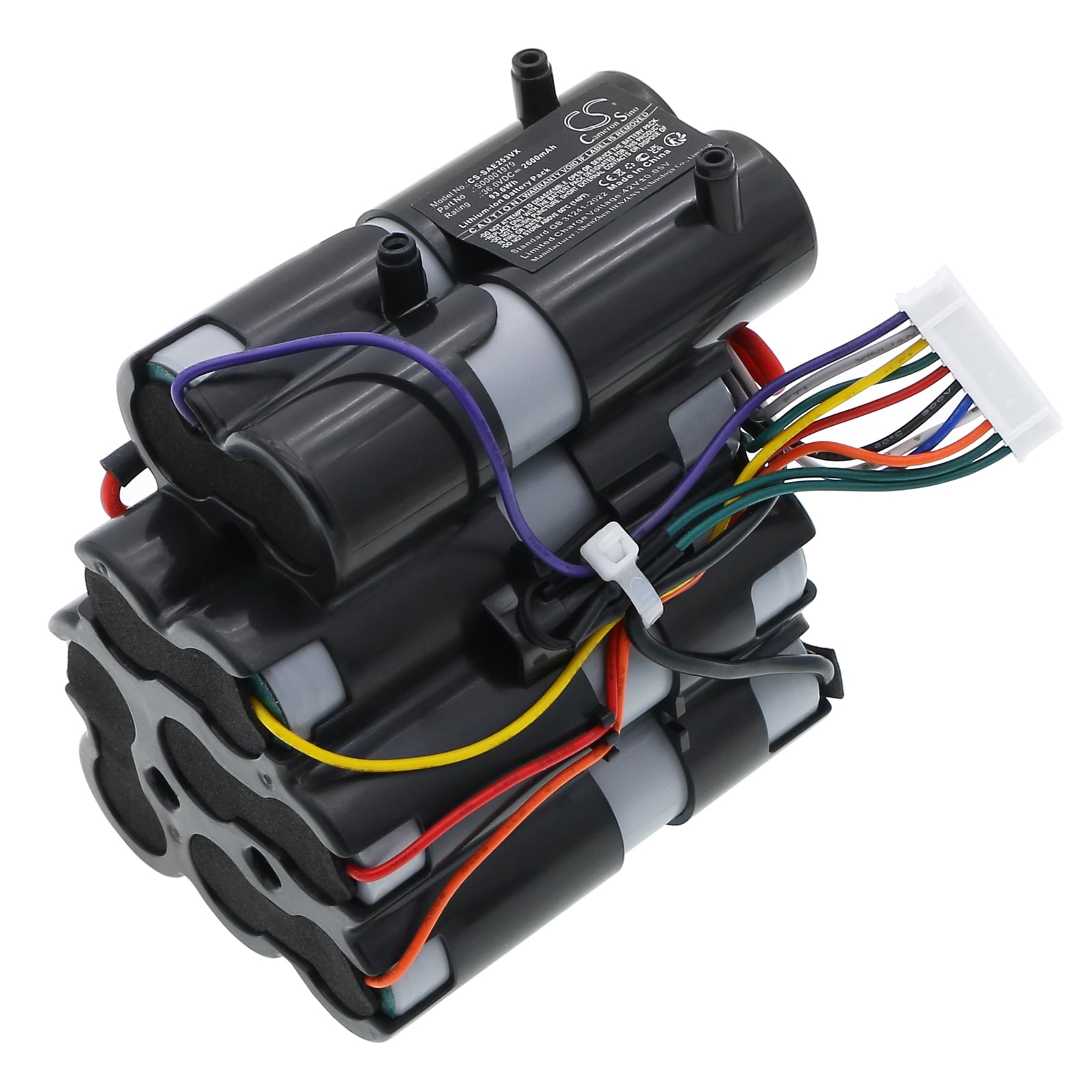 Akku Tyhjiö varten Solac AE2536, AE2536 2JG, AE2536 2JG