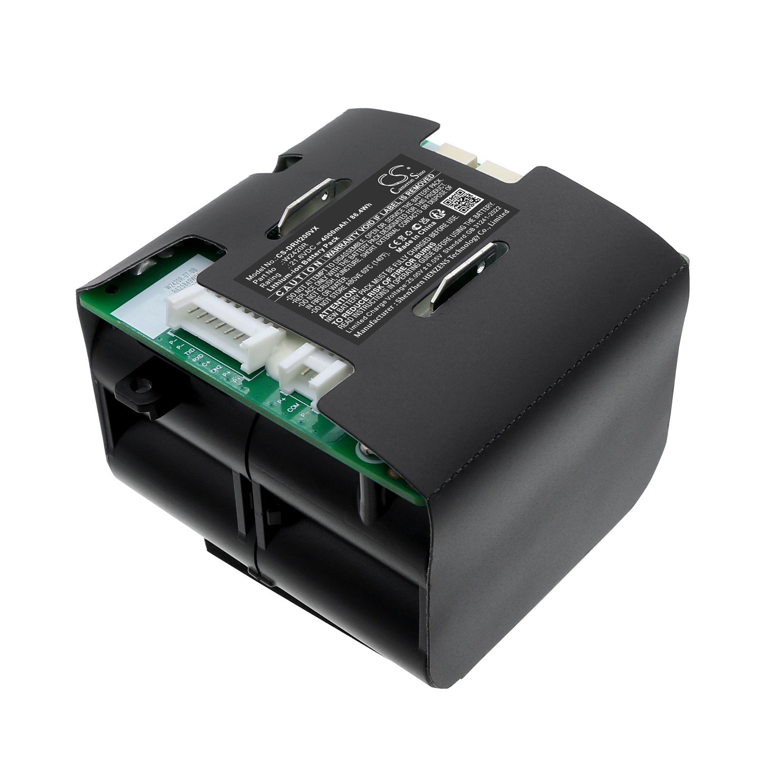 Akku Tyhjiö varten Dreame H20, H20 Pro, H20ce