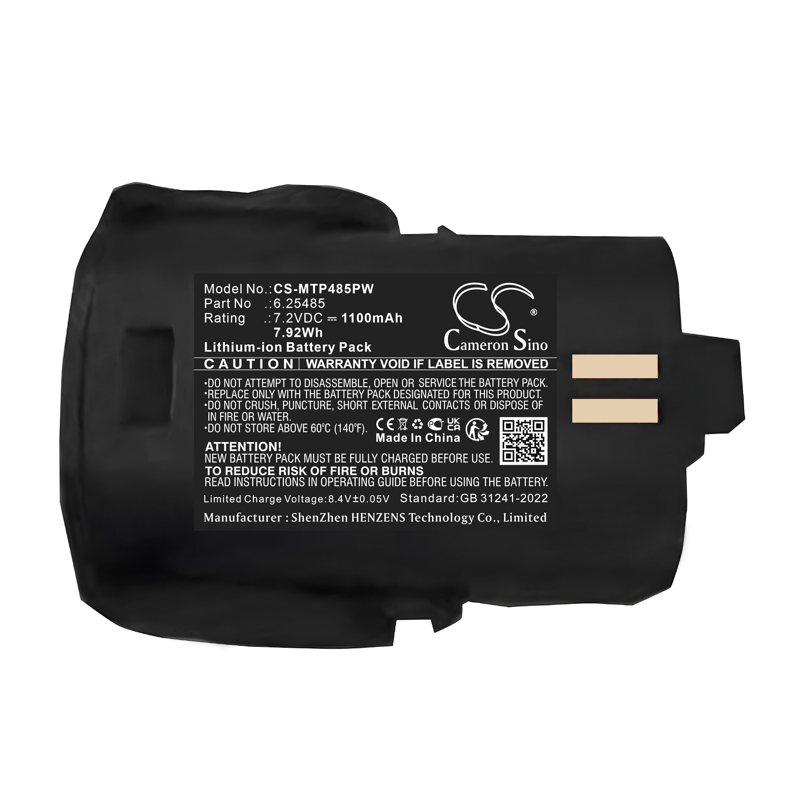 Akku Sähkötyökalulle Metabo 6.25485, 6.25485 akkuporakoneeseen