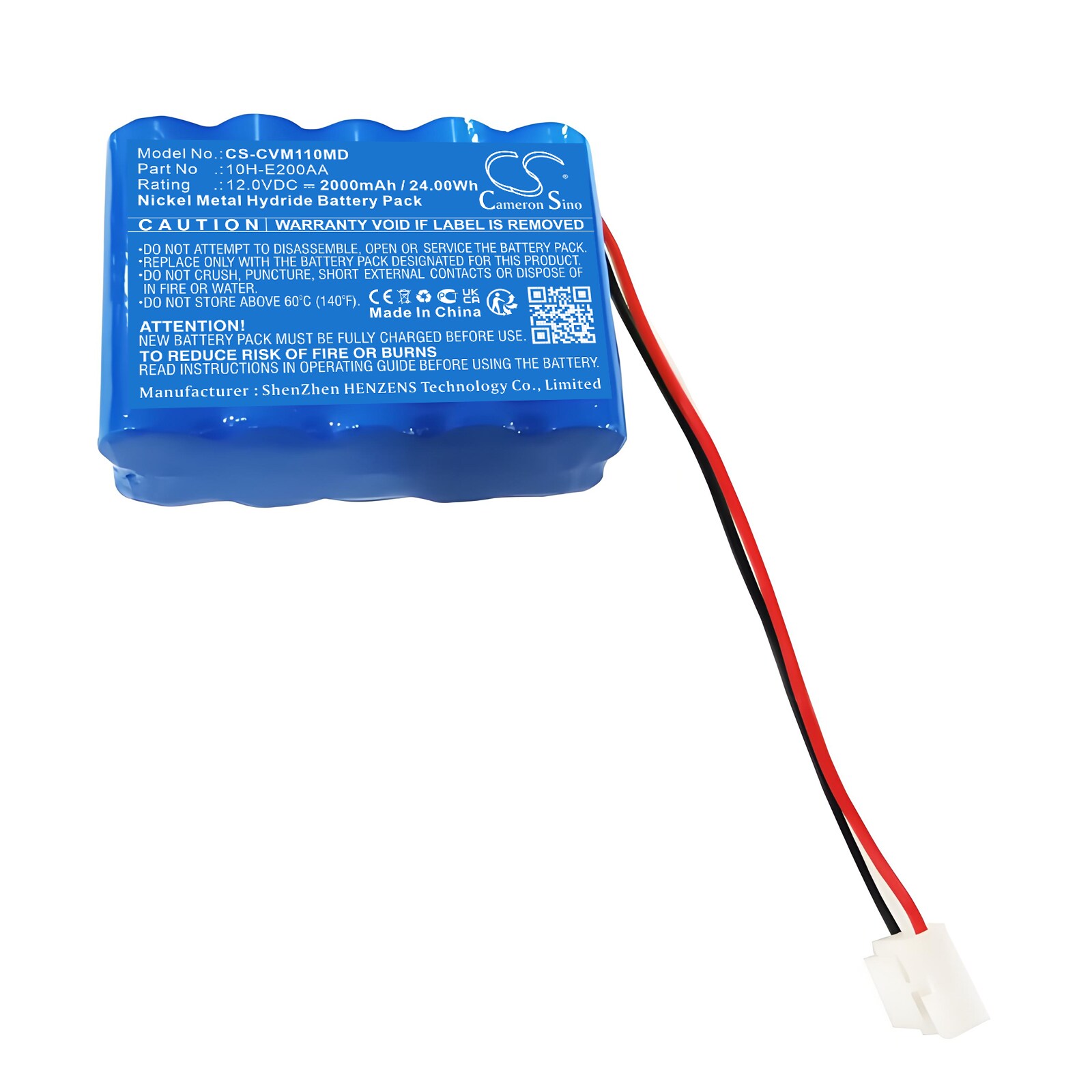 Akku Lääketieteellinen Care Vision MSC-V110 -laitteeseen