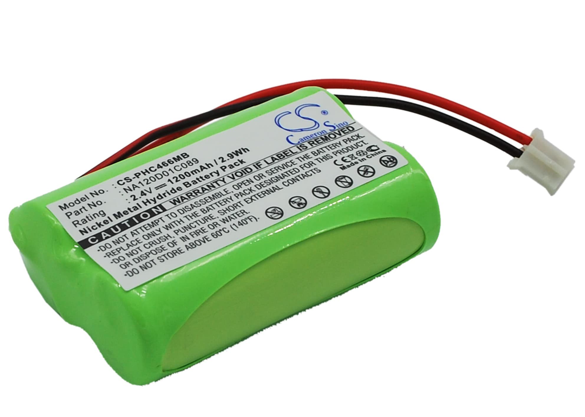 Akku BabyPhoneen Philips SBC-SC477, SBC-SC466, SBC-SC487 ja muille.