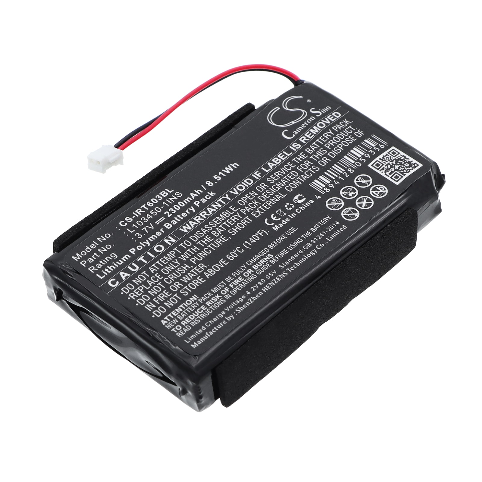 Akku Viivakoodin skanneriin Intermec 600, 601, 603 jne. varten.