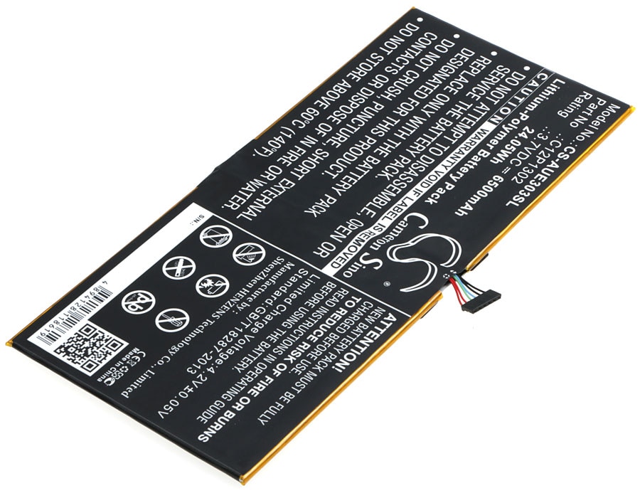 Akku Tabletti tuotteeseen Asus MeMo Pad 10 ME302C, MeMo Pad 10 ME302KL ja muut.