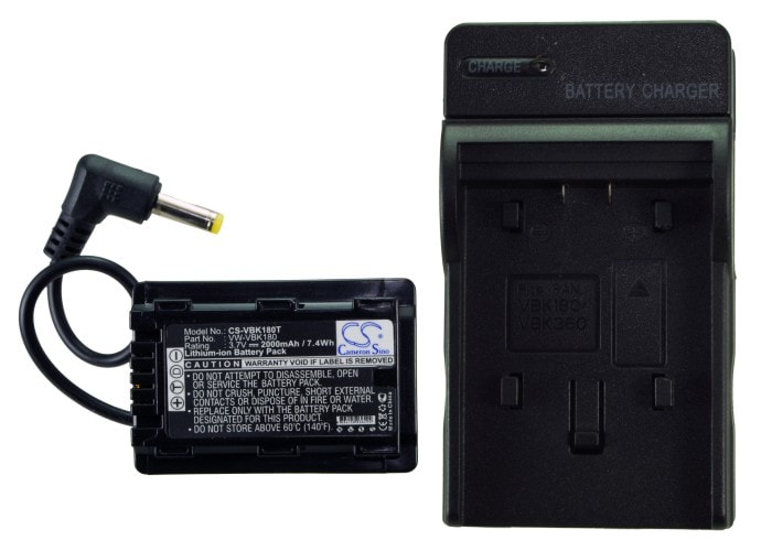 Akku Panasonic SDR-H85-, SDR-T55-, SDR-T50- ja muihin kameroihin.