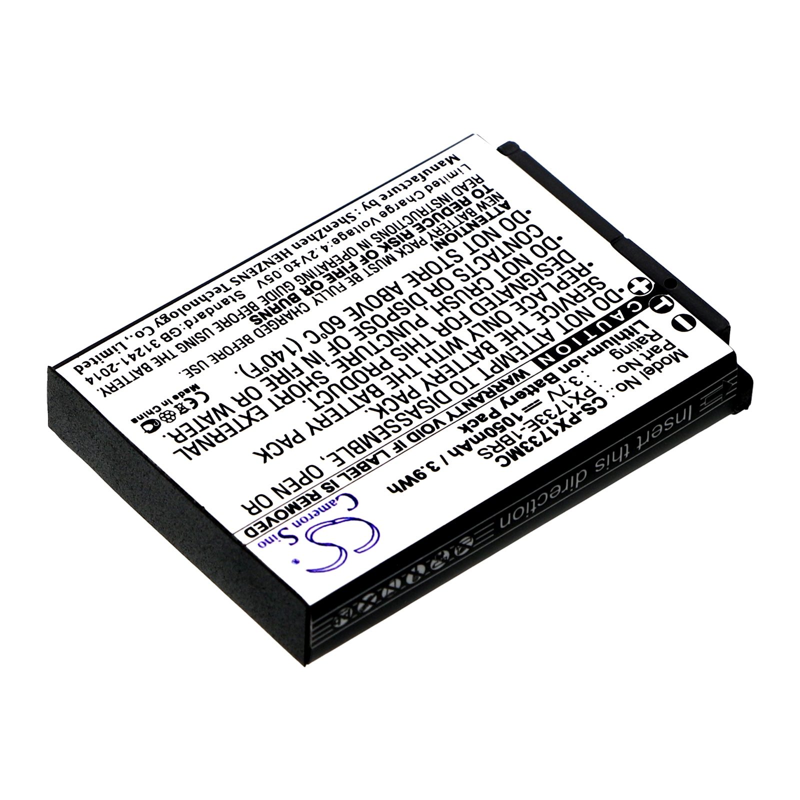 Akku Toshiba Camileo S30-, Camileo S30 HD- ja PA3893U-1CAM-kameroille