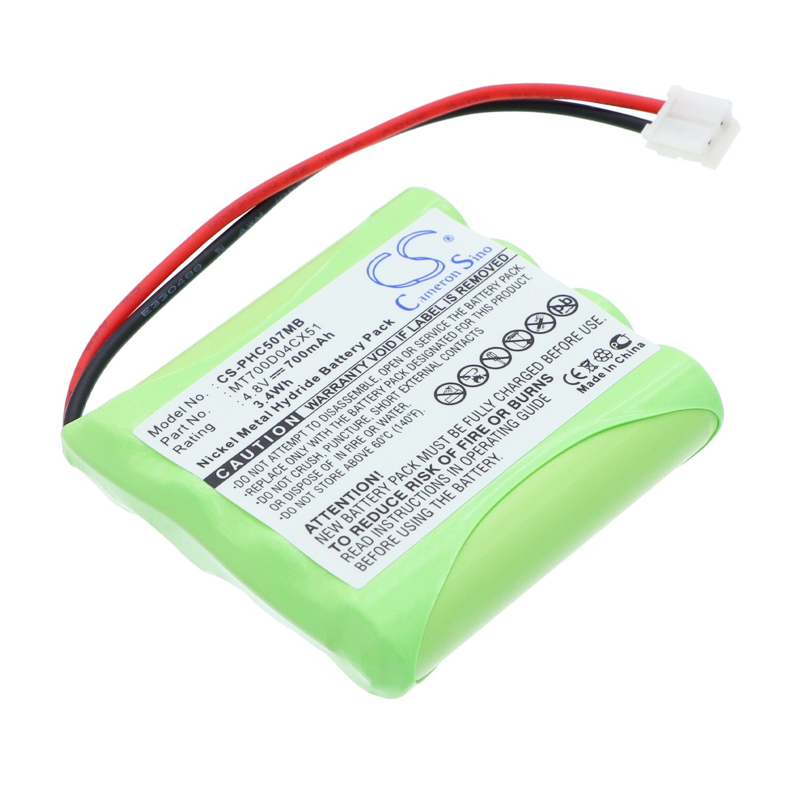 Akku Philips SBC-EB4880 A1507 -vauvamonitoriin, Avent SCD 468/84-R