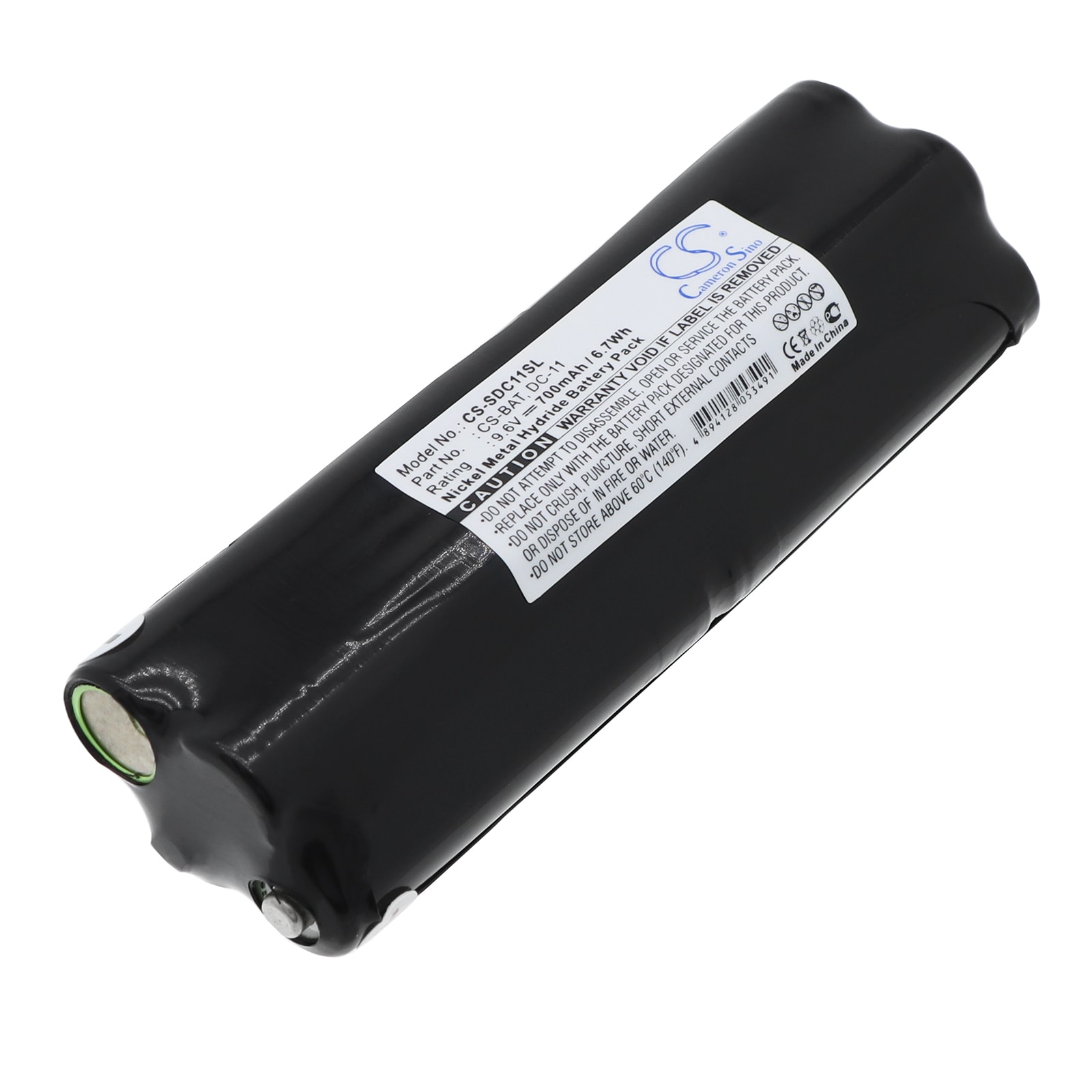 Akku Koiran kaulapanta -laitteeseen, sopii malleihin Innotek 1000005-1, CS-16000, CS-16000TT jne.