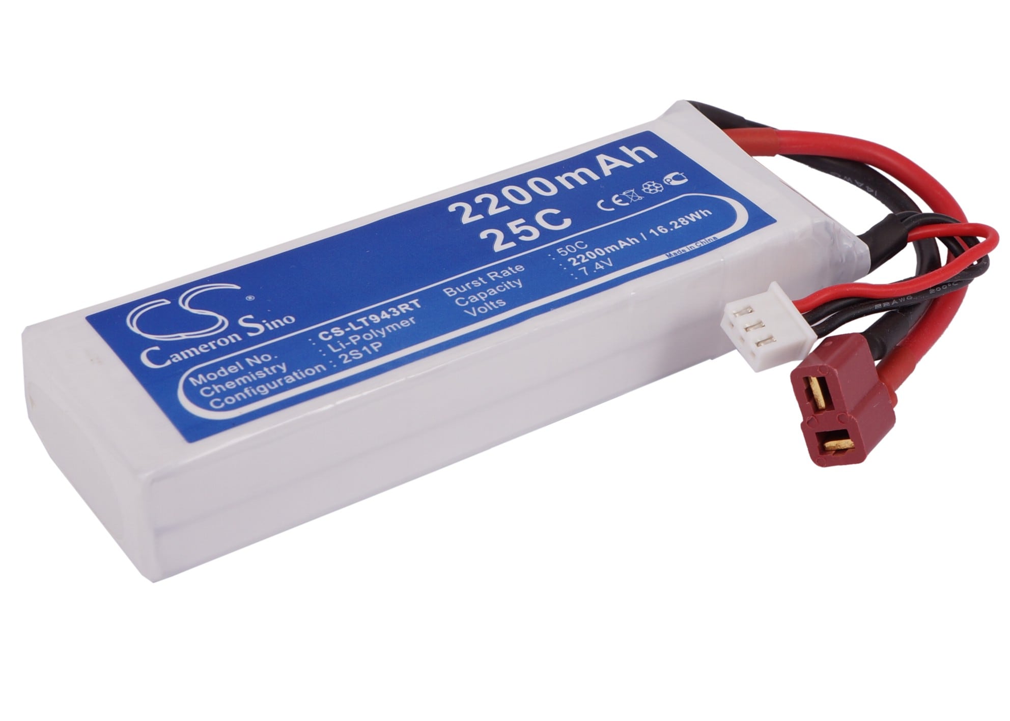 Akku RC CS-LT943RT -autoon