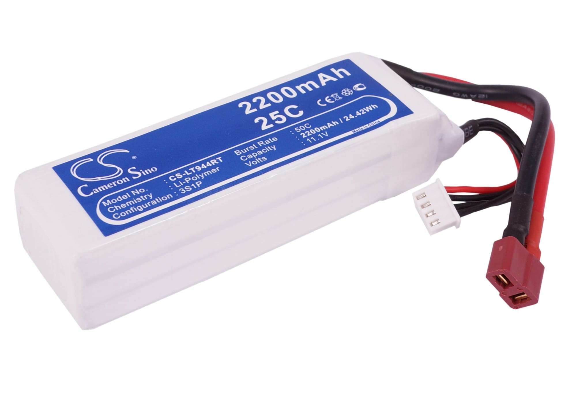 RC CS-LT944RT -auton akku