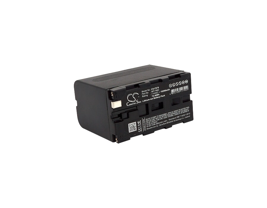Akku kameraan, sopii malleihin Sony DCR-TRV120E, GV-D300 (Video Walkman), CCD-TR3000E ja muihin.