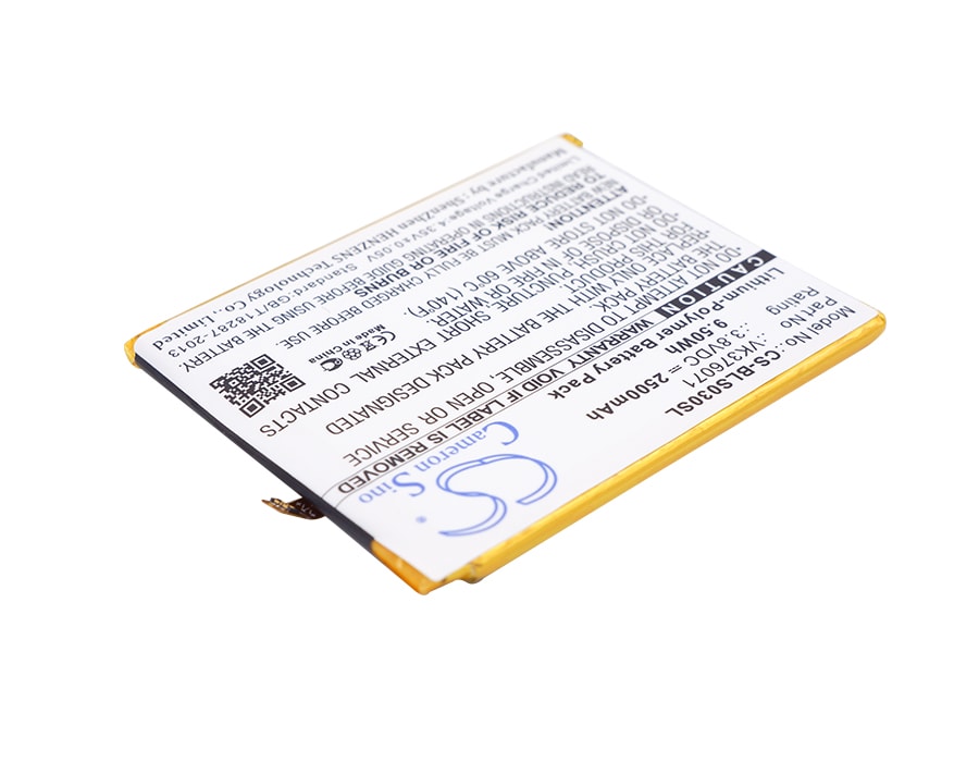 Älypuhelimen akku, BLU Studio G LTE -matkapuhelin, S0030UU