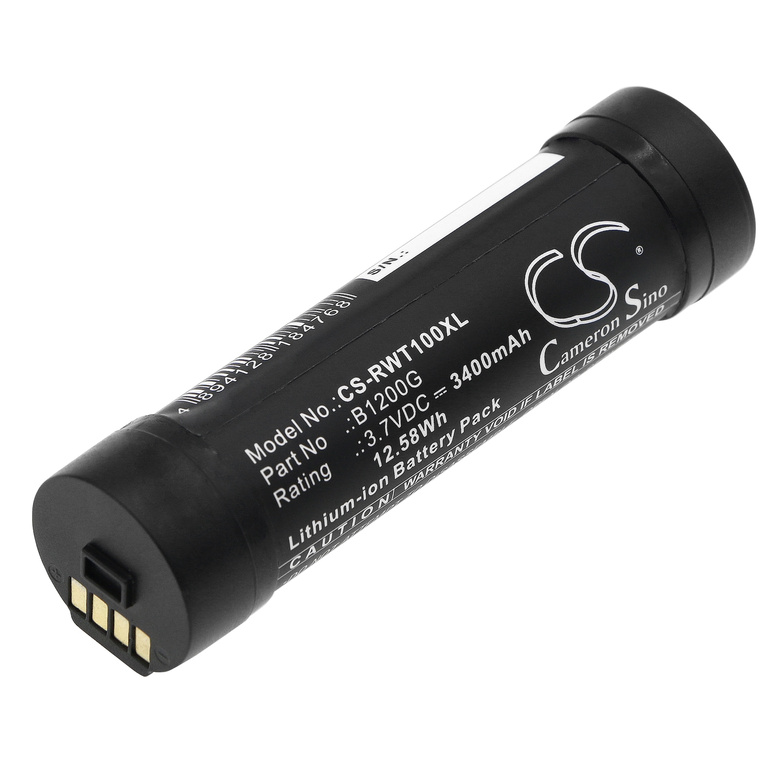 VR-akku RealWear HMT-1-, CommWear HMT-1- ja B1200G-malleille