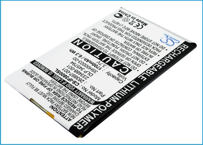Akku Pocket PC:lle, HP iPAQ H3800-, iPAQ H3830-, iPAQ H3835- ja muille PDA-laitteille.