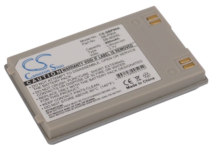 Akku Samsungin VM-M102-, VP-M105S-, VP-M2100B- ja muihin kameroihin.