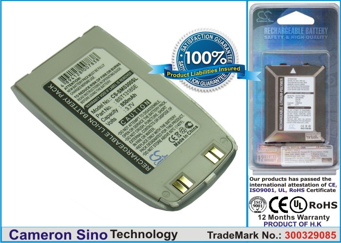 Älypuhelimen akku, Samsung SGH-S300-, SGH-S307- ja SGH-S308-matkapuhelimille