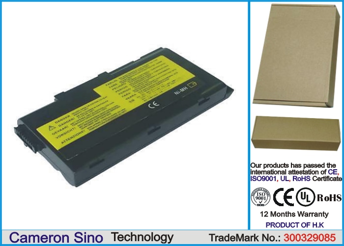 Kannettavan tietokoneen akku, sopii mm. IBM ThinkPad i1161:lle, ThinkPad i1300:lle jne.