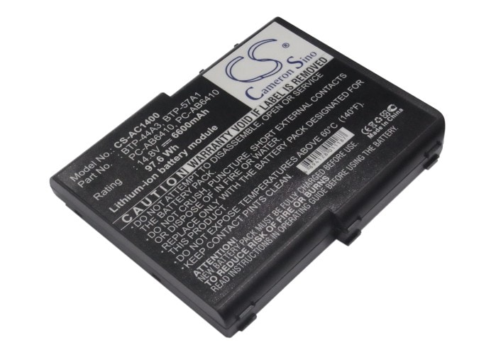 Kannettavan tietokoneen akku, sopii mm. Acer Aspire 1200 (MS2111) -malliin ja muihin malleihin.