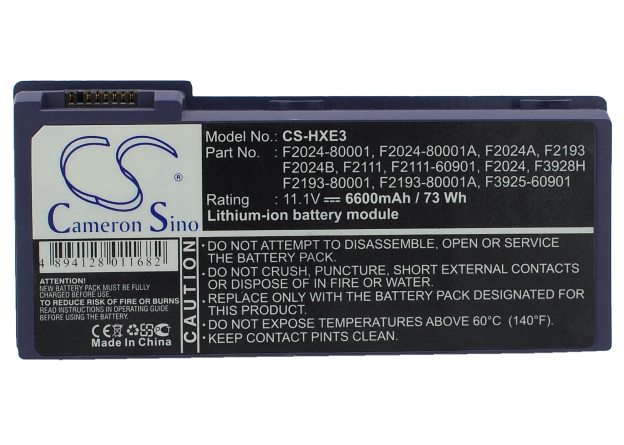 Kannettavan tietokoneen akku, HP OmniBook XE3B-F2305W ja muut mallit.