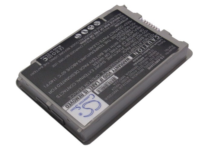 Kannettavan tietokoneen akku, sopii mm. Apple M8760LL/A, G4 12 M8760*/A -malleihin jne.