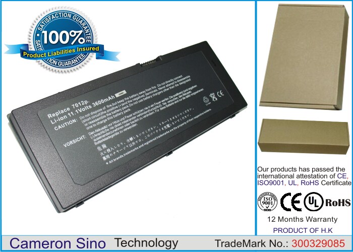 Kannettavan tietokoneen akku, Dell Latitude CS:lle, Latitude CSX:lle