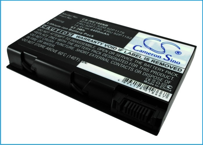 Kannettavan tietokoneen akku, Lenovo 3000 C100 0761, 3000 C100