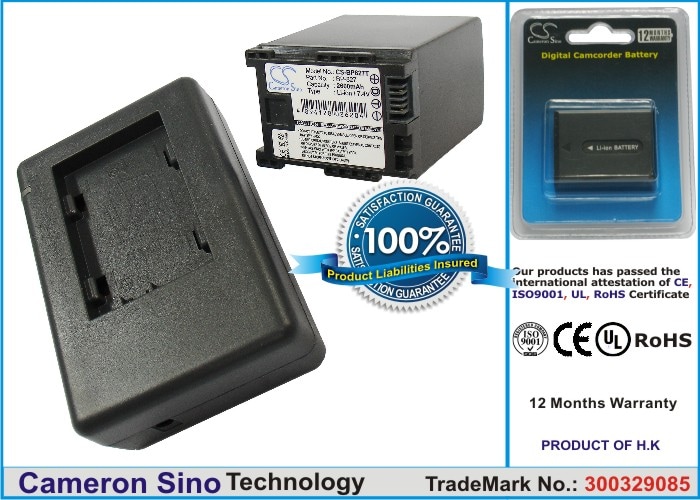 Akku Canon Vixia HF10-, Vixia HF11-, Vixia HF100- ja muihin kameroihin.