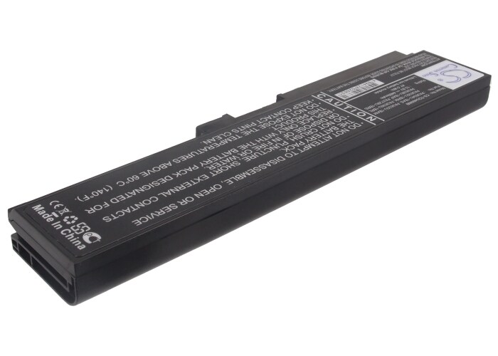 Kannettavan tietokoneen akku, Toshiba Equium U400-124 ja muut mallit.