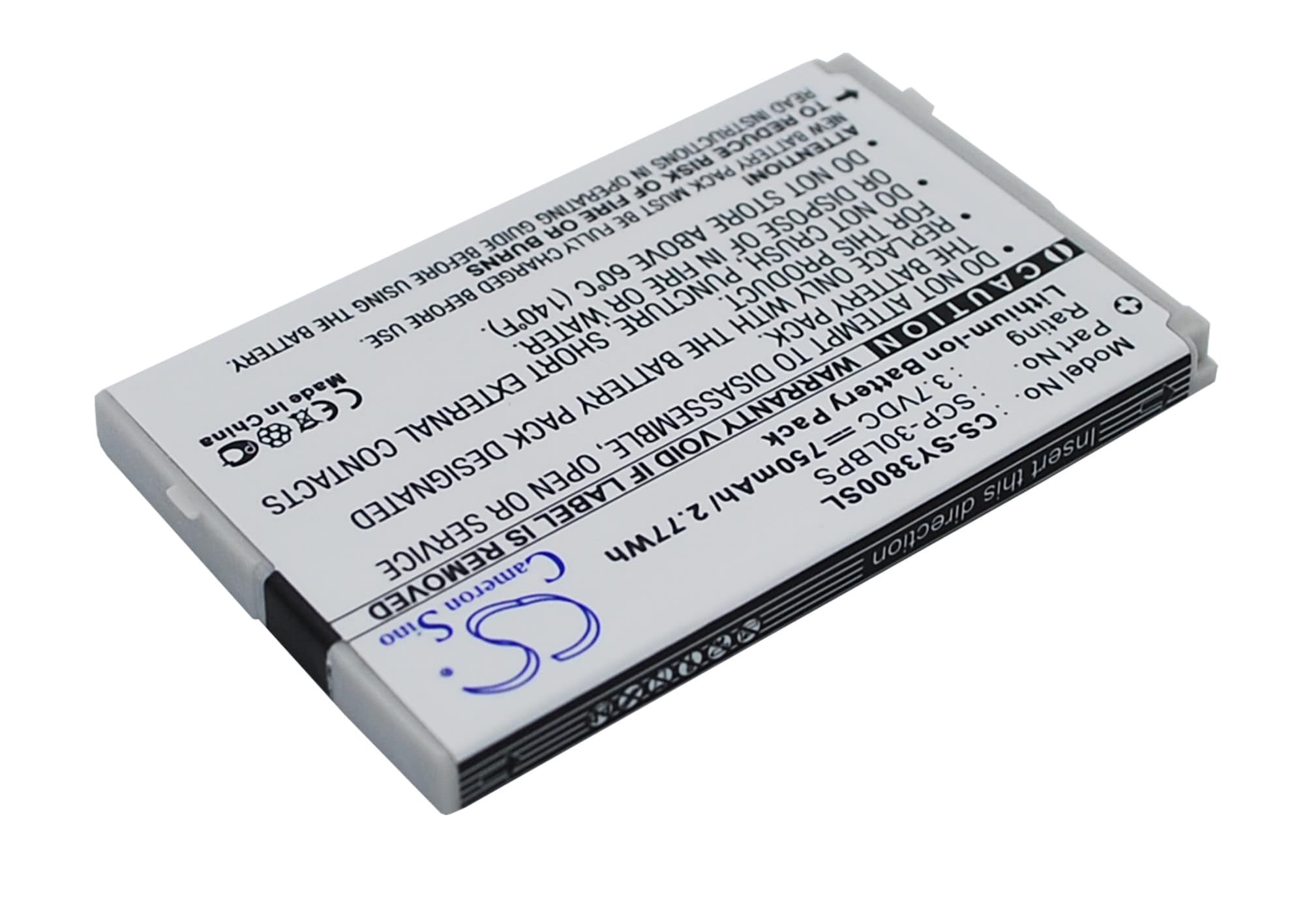 Älypuhelimen akku, matkapuhelin Sanyo SCP-3800-, Katana LX-, SCP-6750- ja muihin malleihin.