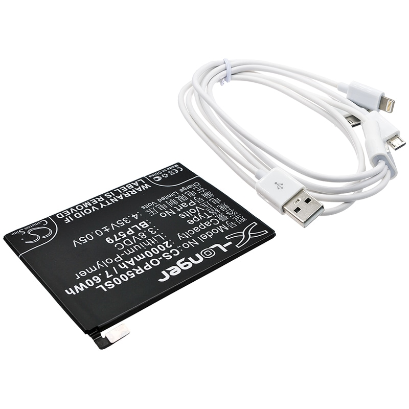 Akku Meikkipeili-laitteeseen, Oppo R5, R8107, R8109
