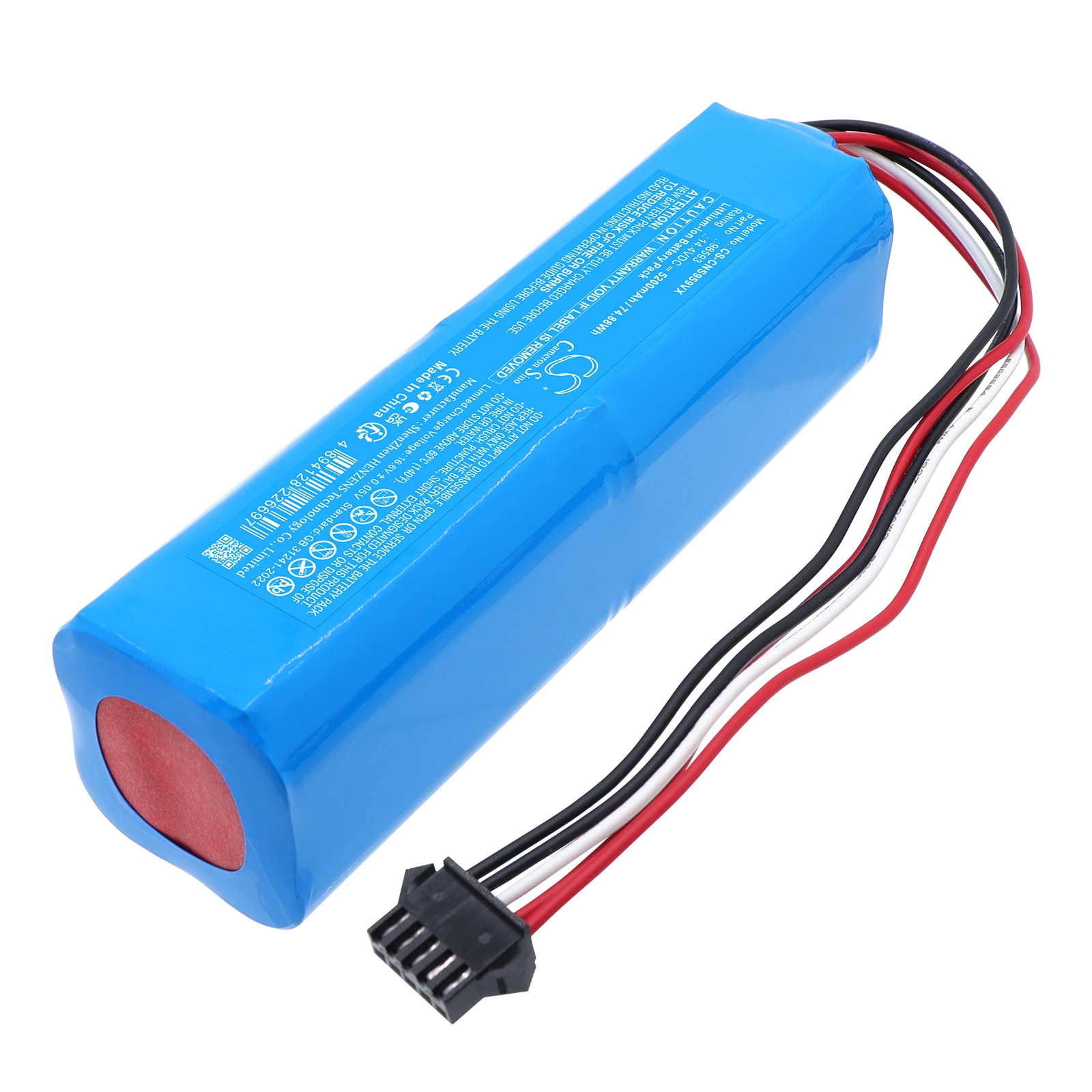 Akku Cecotec 9990 Spin Revolution Ultra Power -imuriin, Conga 9990 -imuriin ja muihin malleihin.