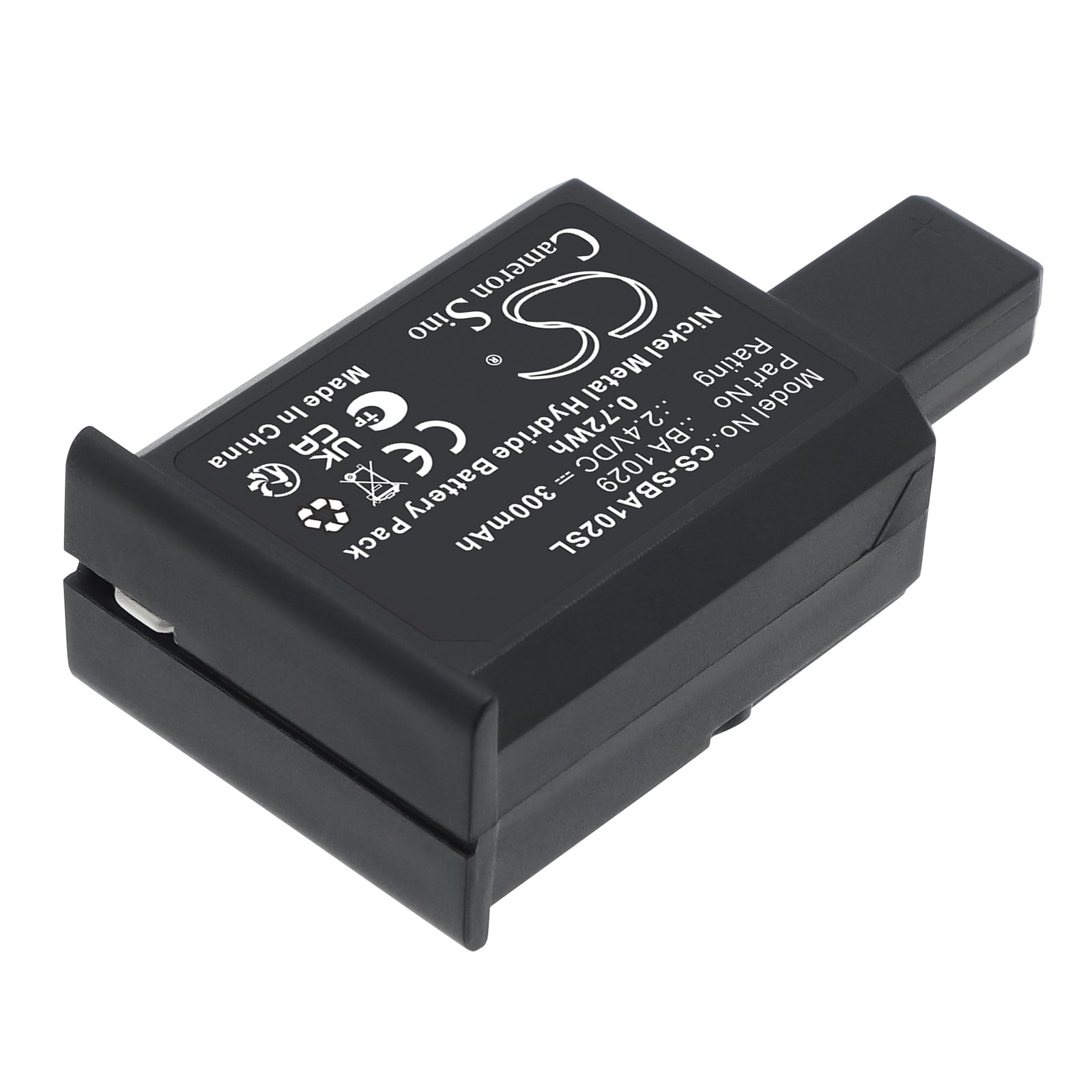 Akku Sennheiser EKI1029 -lähettimiin ja -vastaanottimiin, vastaanotin EKI 1029