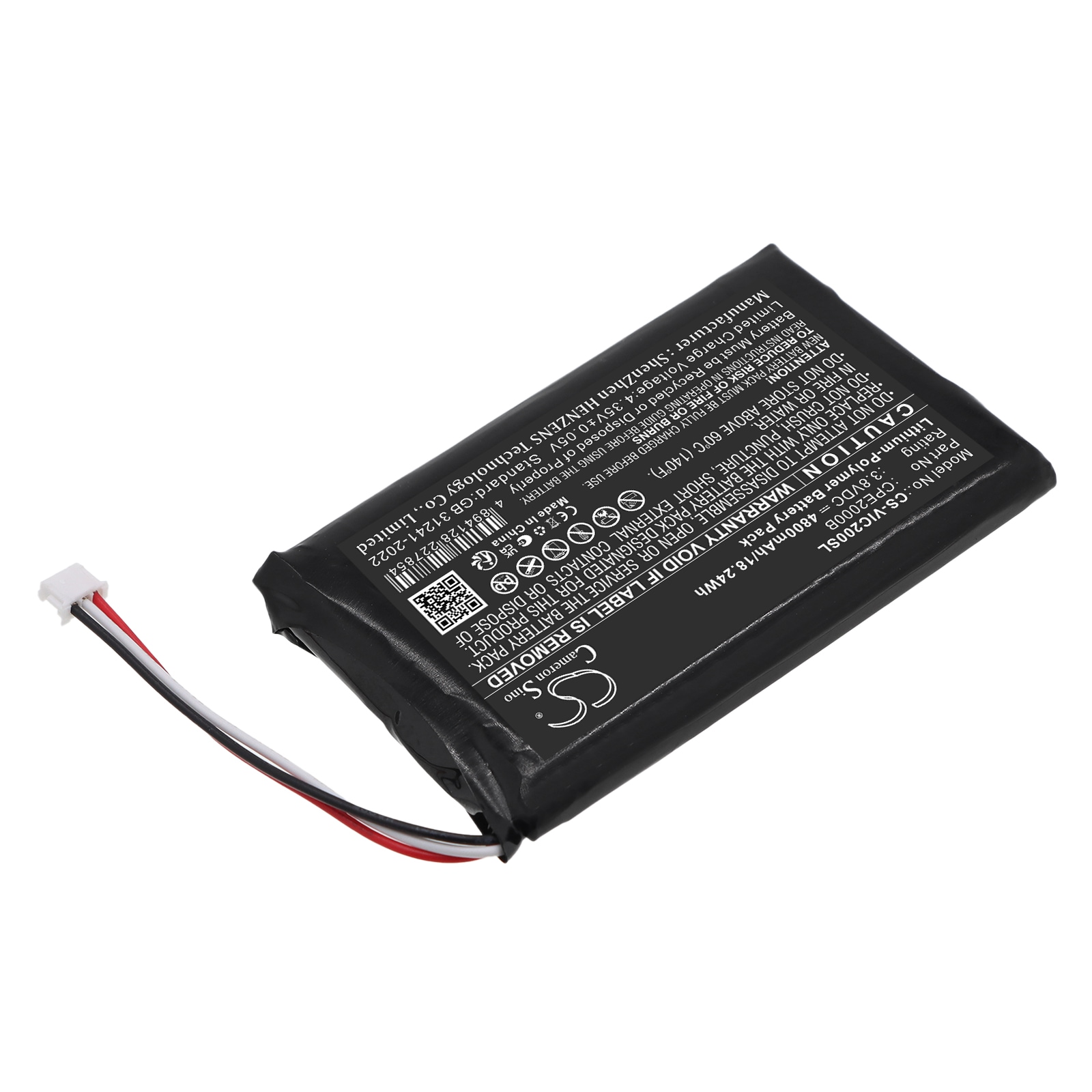 Akku VIDA CPE2000B 4G LTE CPE -reitittimen Hotspot-toimintoa varten