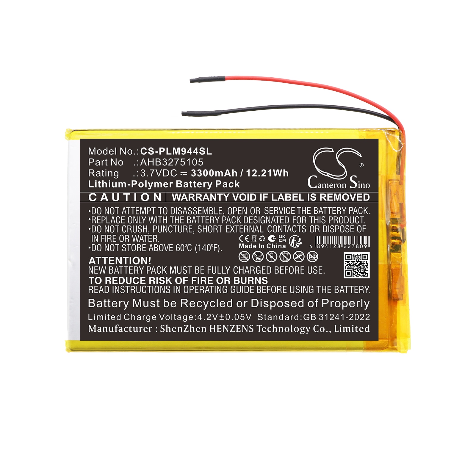 Polaroid MIDB944PXE -tabletin akku