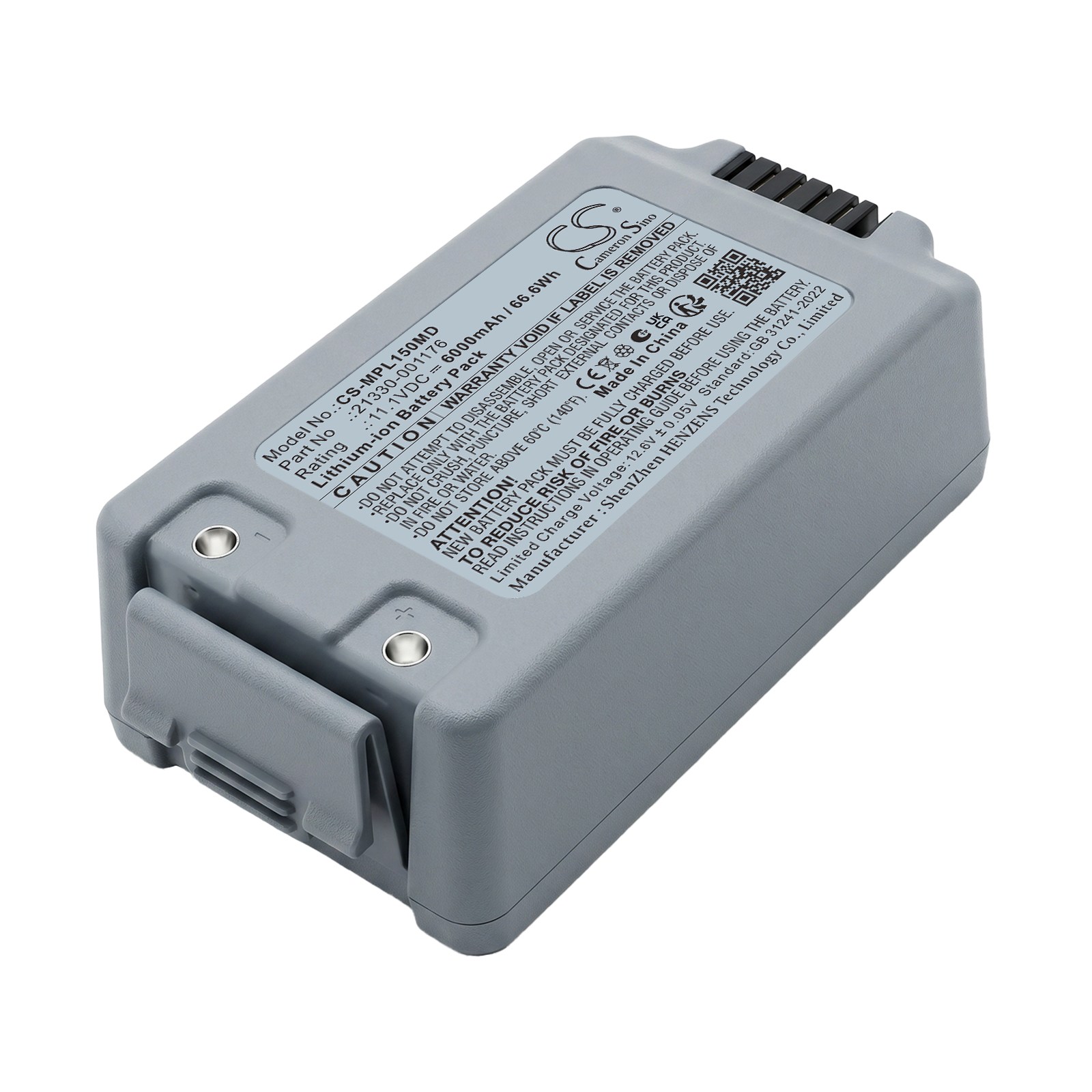 Lääketiede-akkua Physio-Control Lifepak 15:lle