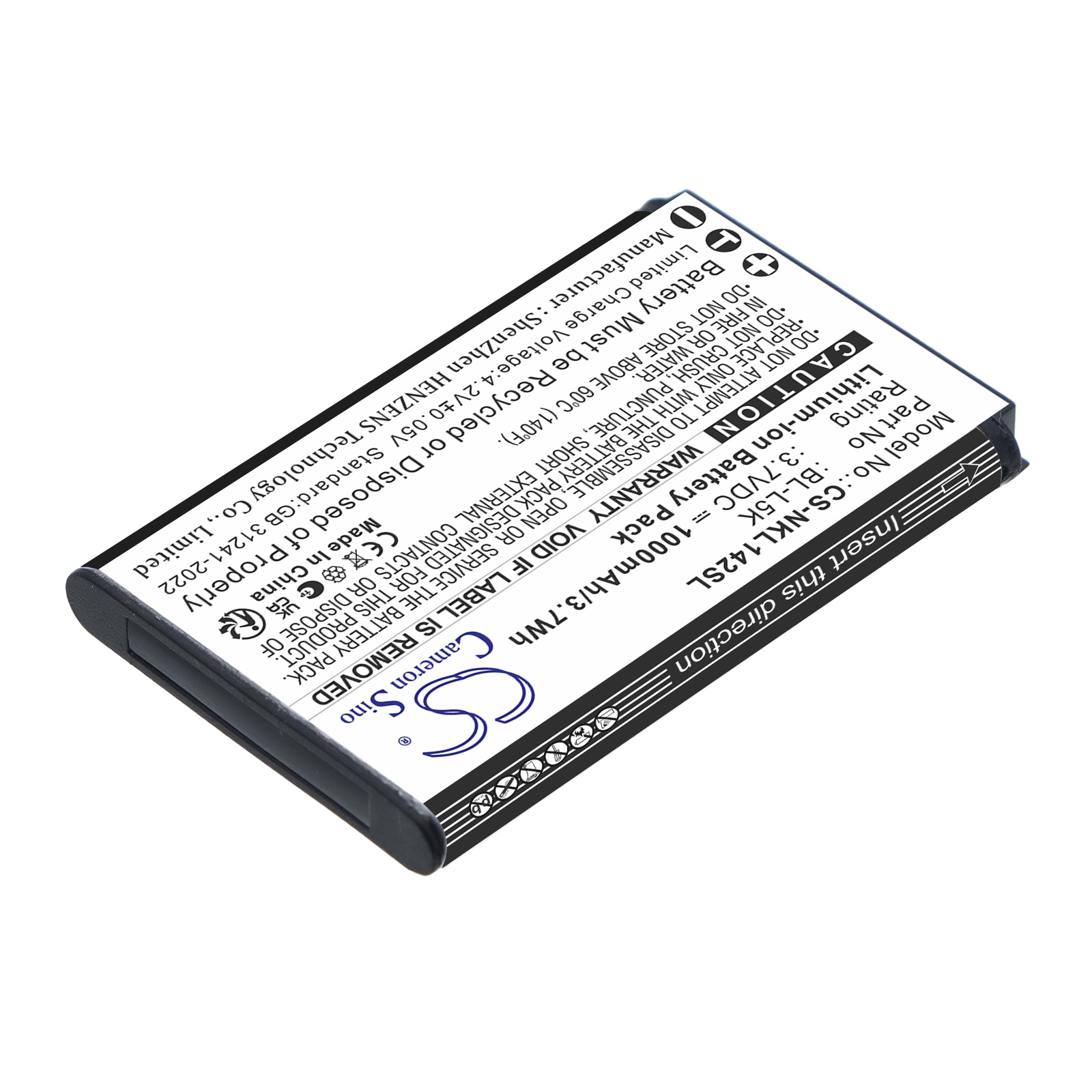 Älypuhelimen akku, matkapuhelin Nokia 105+ 2022, 105 Plus, TA-1428 jne.