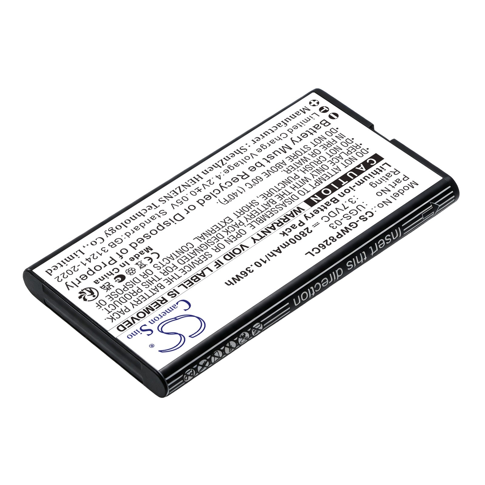 Akku Grandstreamin langattomaan puhelimeen WP836, WP826