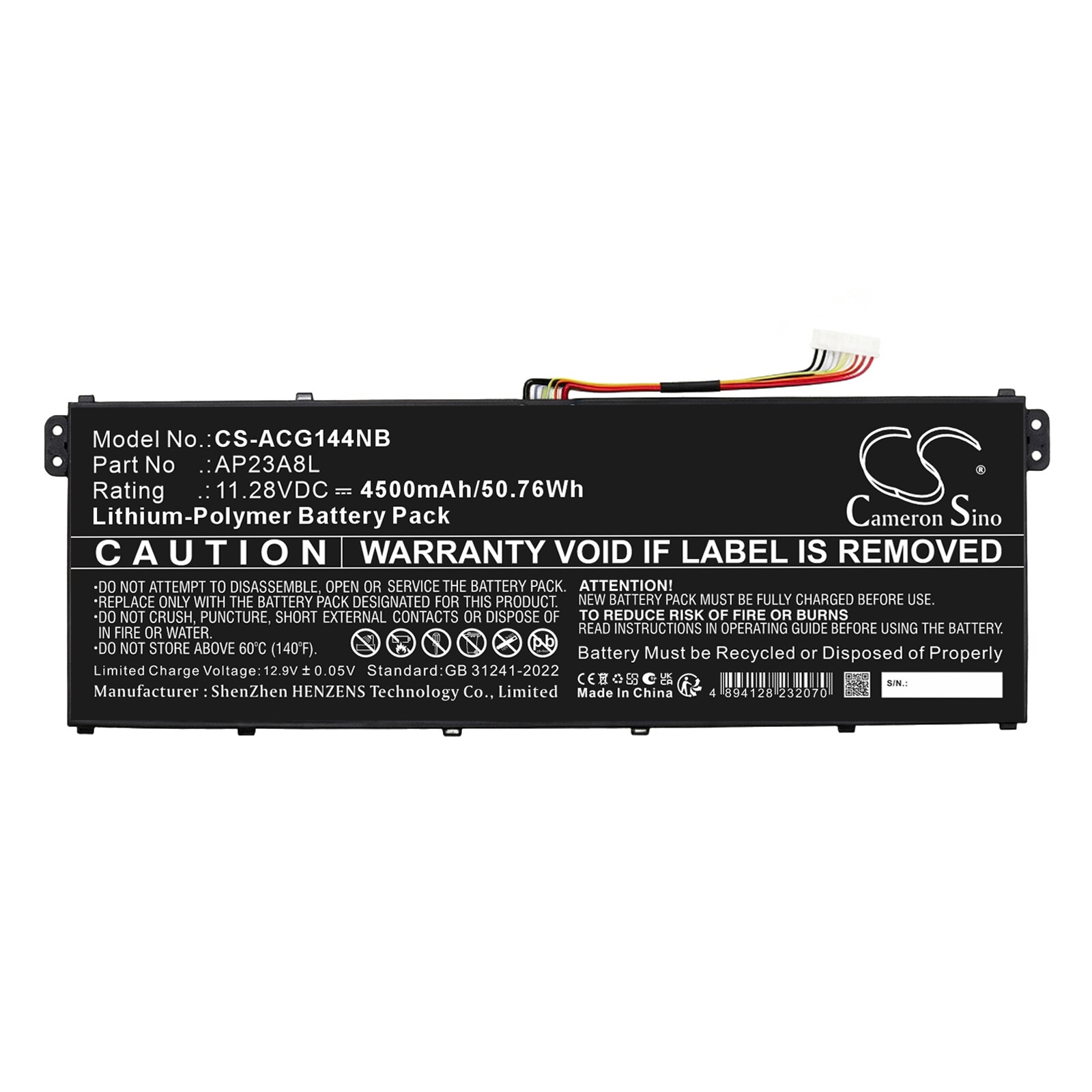 Kannettavan tietokoneen akku, sopii mm. Acer Swift Go 14 SFG14-63-R9V6 -mallille ja muille.