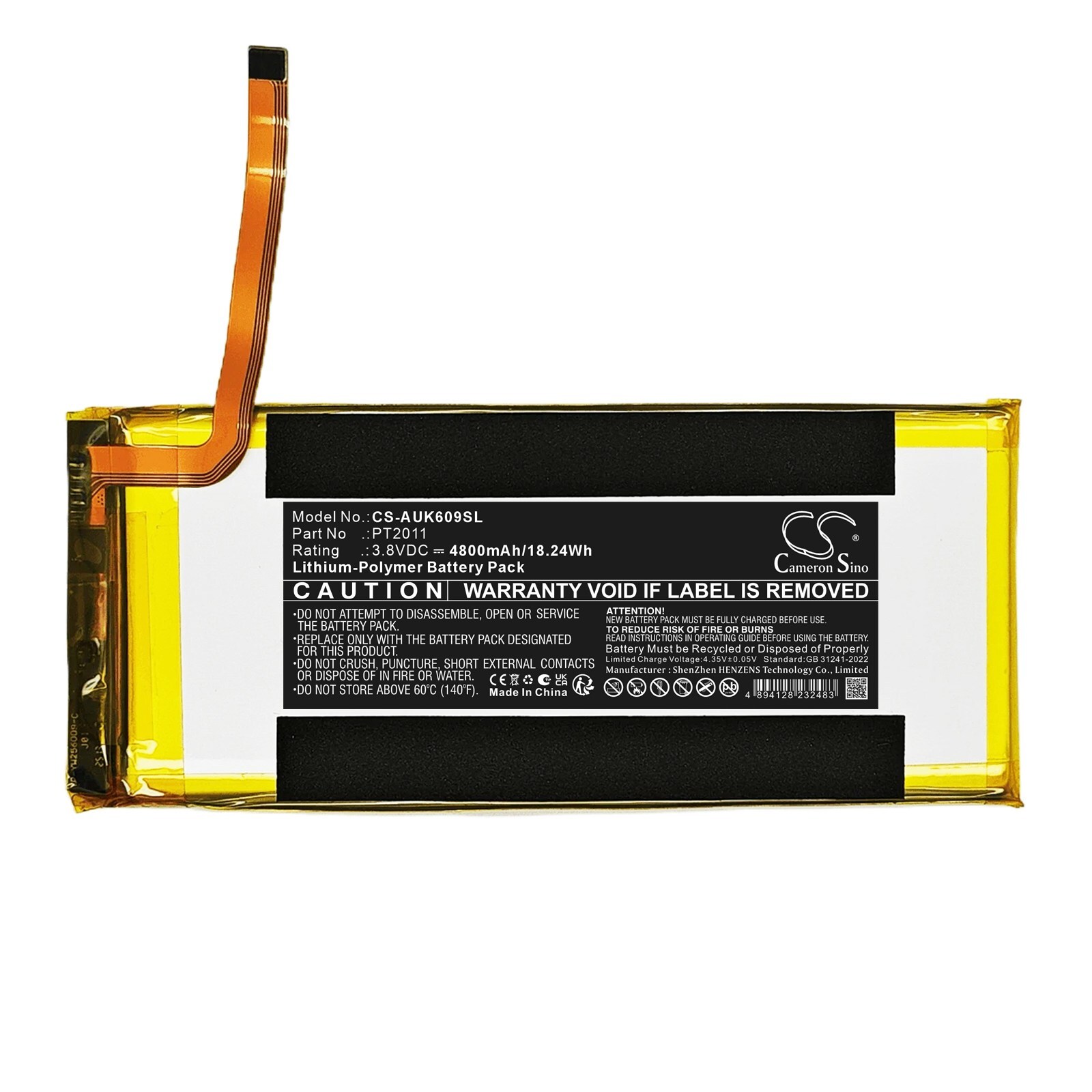 Akku Autel MaxiBAS BT609 -diagnostiikkaskanneriin