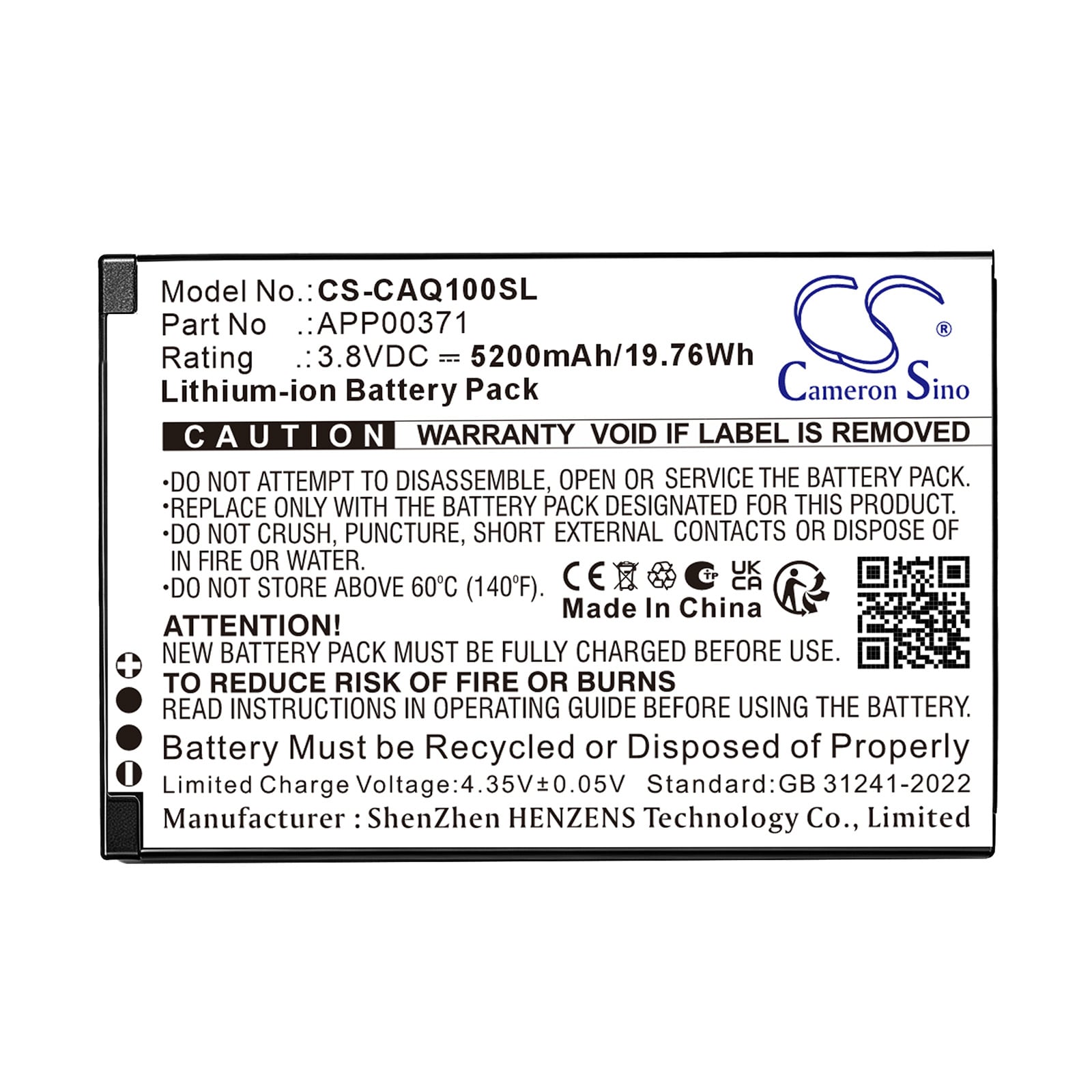 CAT Q10 5G:n Hotspot-laitteen akku