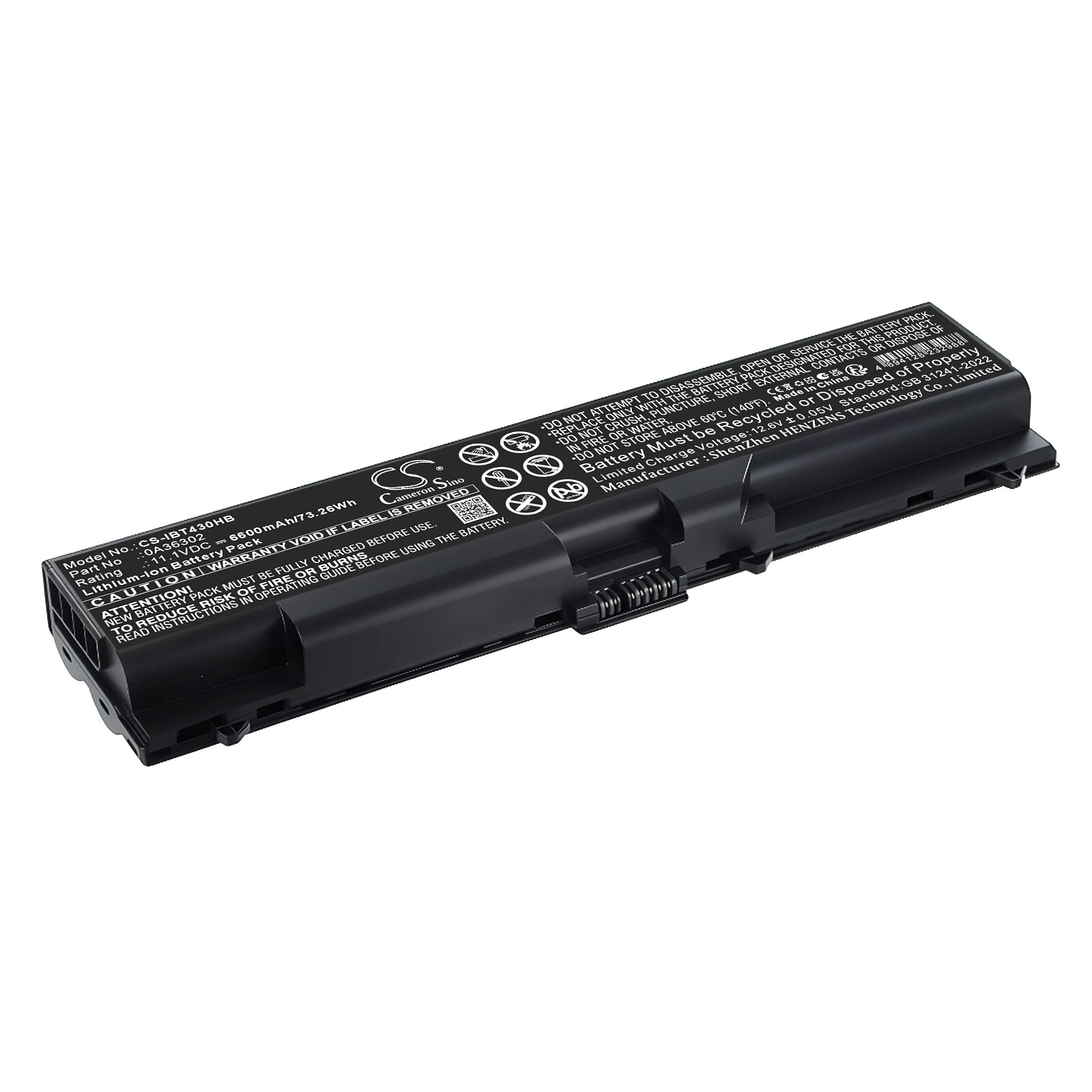 Kannettavan tietokoneen akku, Lenovo T420-, L430-, L530- ja muihin malleihin.